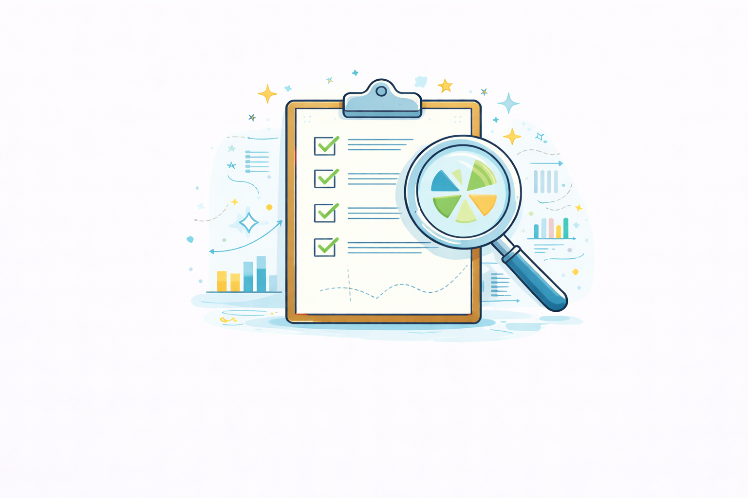 Illustration highlighting key product features that matter in everyday use