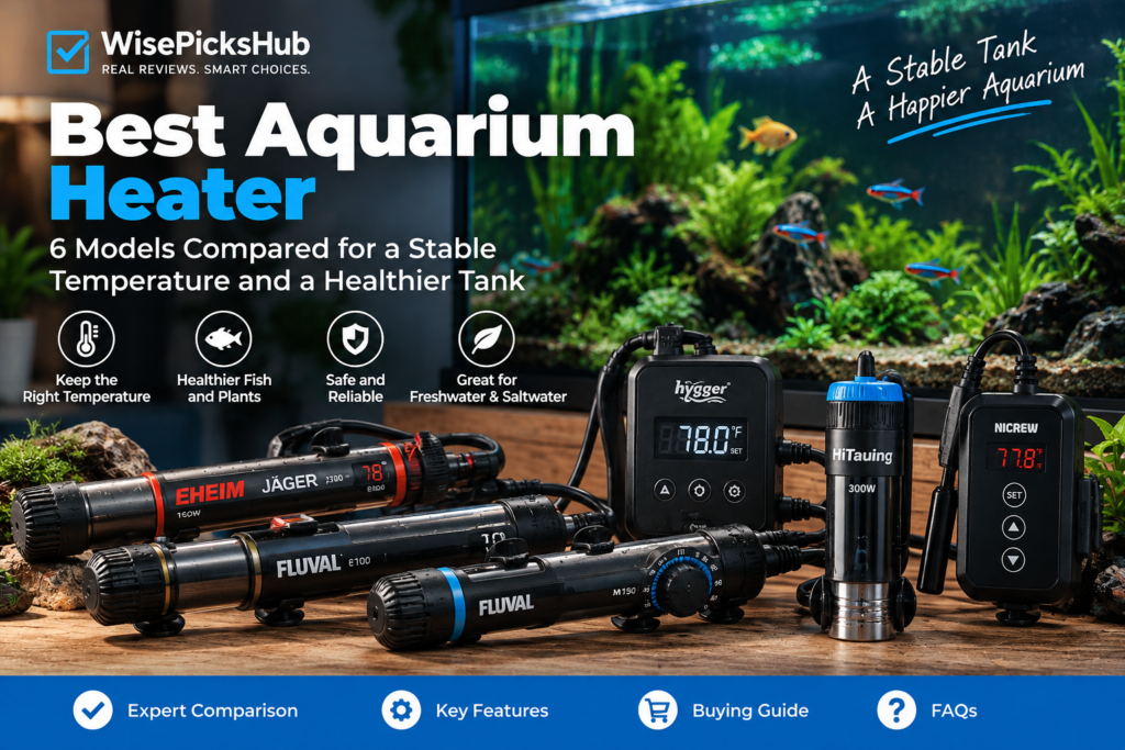 Best aquarium heater comparison – 6 models compared